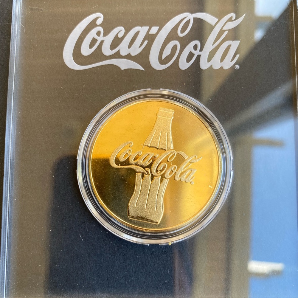 Coca Cola Collectable Coin.
